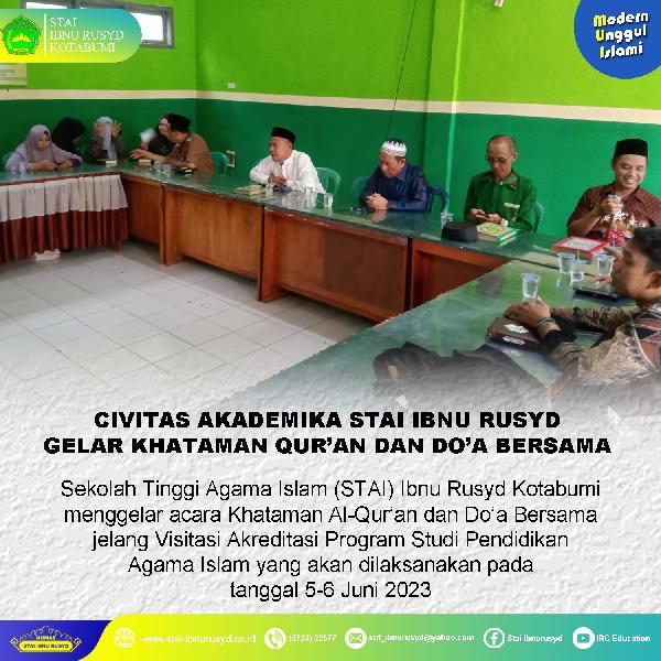 Foto Khataman Al Qur`an dan Doa Bersama 